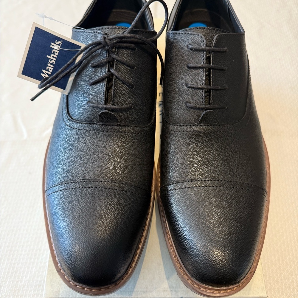 Perry Ellis Black Men's Oxfords
